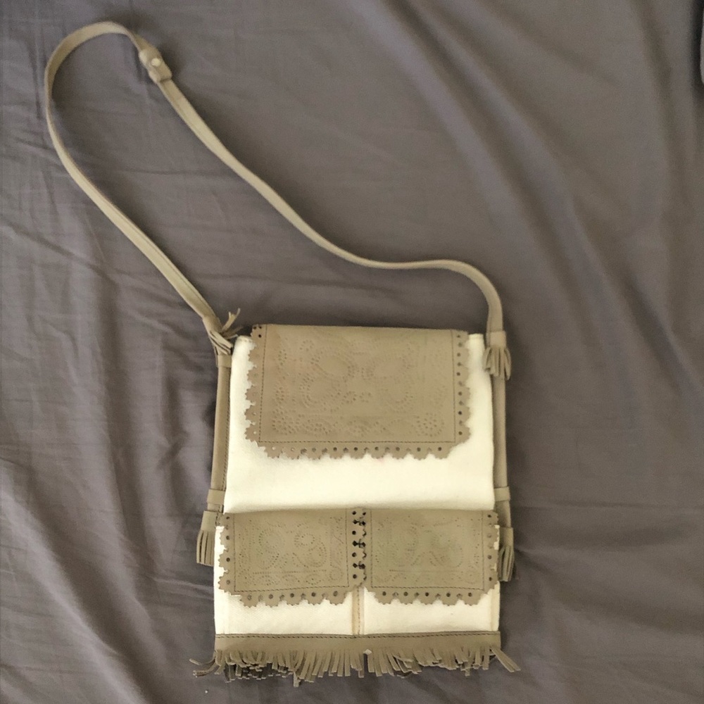 Zimmermann Canvas Tassel Western Shoulder Bag